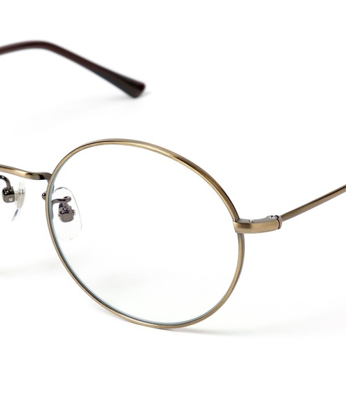 JINS ラウンドメタルフレーム眼鏡 ケース付き 9999 メタルラウンド