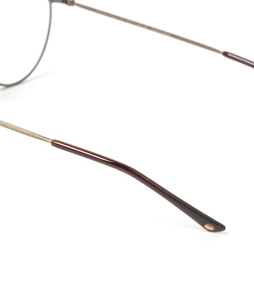 niko and...（ニコアンド）の「【JINS(ジンズ)】コラボラウンドメタルダテ眼鏡（メガネ・レディース・ダークブラウン/イエロー・FREE）」の15枚目の写真