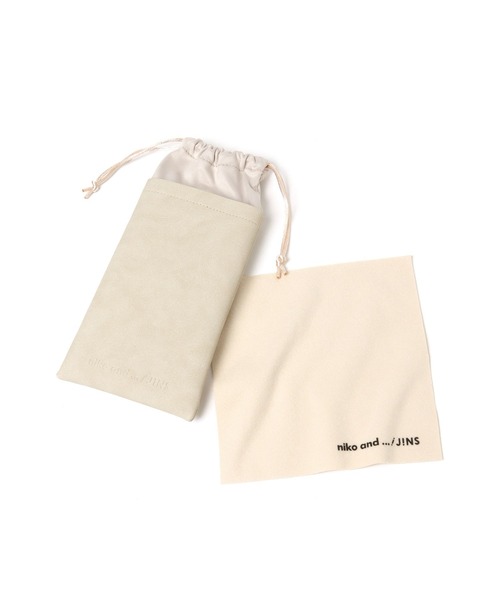 niko and...（ニコアンド）の「【JINS(ジンズ)】コラボラウンドメタルダテ眼鏡（メガネ・レディース・ダークブラウン/イエロー・FREE）」の10枚目の写真