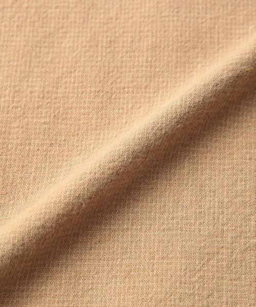 coen(コーエン)の「ウィンターリネンバンドカラーシャツ(シャツ/ブラウス・メンズ・オフホワイト/ブラウン/ダークグレー/ベージュ/ネイビー/ターコイズブルー・X-LARGE/LARGE/MEDIUM/SMALL)」の12枚目の写真