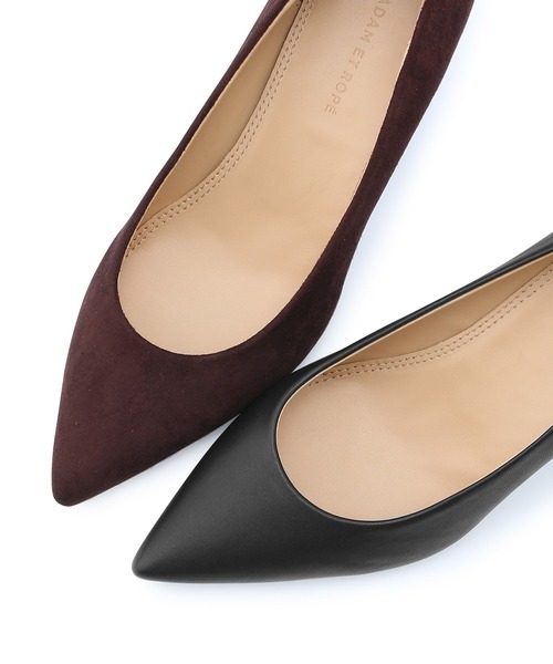 ADAM ET ROPE'（アダムエロペ）の「ボロネーゼパンプス（パンプス・レディース・ダークブラウン/ブラック・22.5cm/23.5cm/24.5cm/23.0cm/24.0cm/25.0cm）」の6枚目の写真