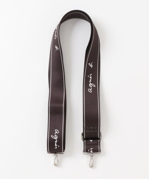 agnes b.（アニエスベー）の「ロゴバッグベルト NA09－01（エコ