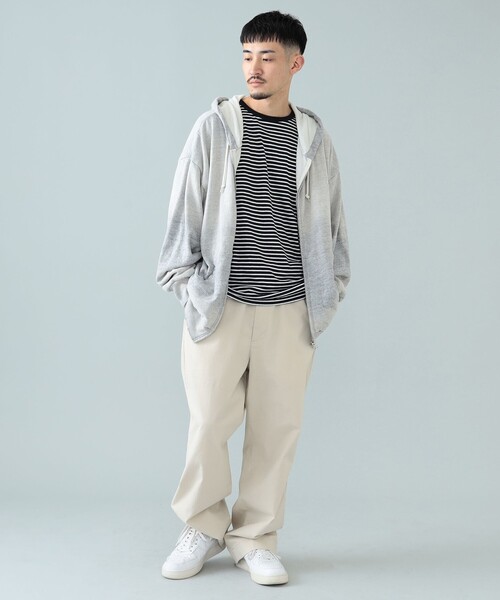 BEAMS（ビームス）の「BEAMS / ワイド チノパンツ（チノパンツ・メンズ・ライトグレー/ベージュ・S/XL/M/L）」の13枚目の写真