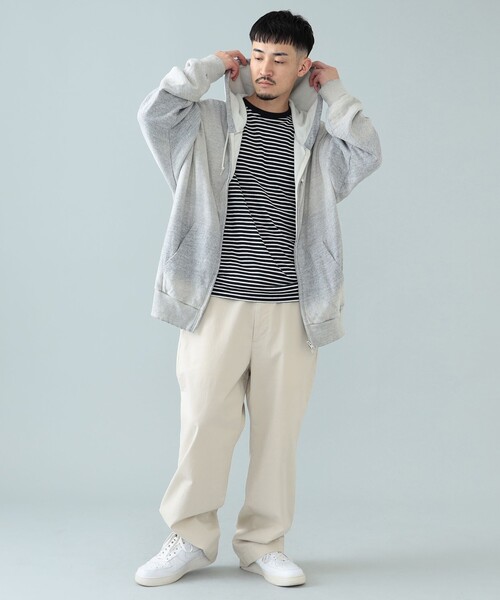 BEAMS（ビームス）の「BEAMS / ワイド チノパンツ（チノパンツ・メンズ・ライトグレー/ベージュ・S/XL/M/L）」の16枚目の写真