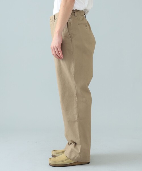 BEAMS（ビームス）の「BEAMS / ワイド チノパンツ（チノパンツ・メンズ・ライトグレー/ベージュ・S/XL/M/L）」の17枚目の写真