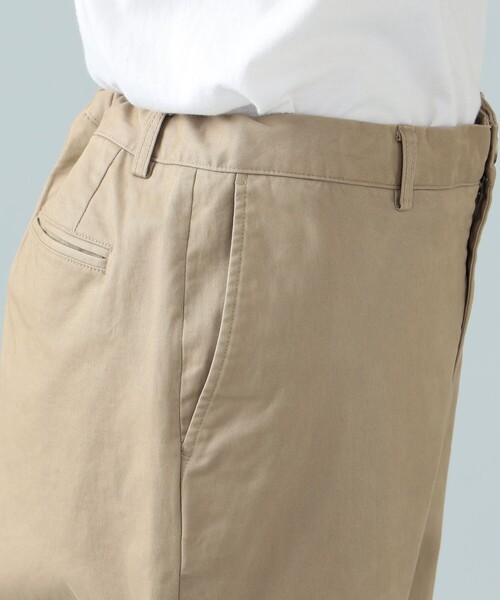 BEAMS（ビームス）の「BEAMS / ワイド チノパンツ（チノパンツ・メンズ・ライトグレー/ベージュ・S/XL/M/L）」の6枚目の写真