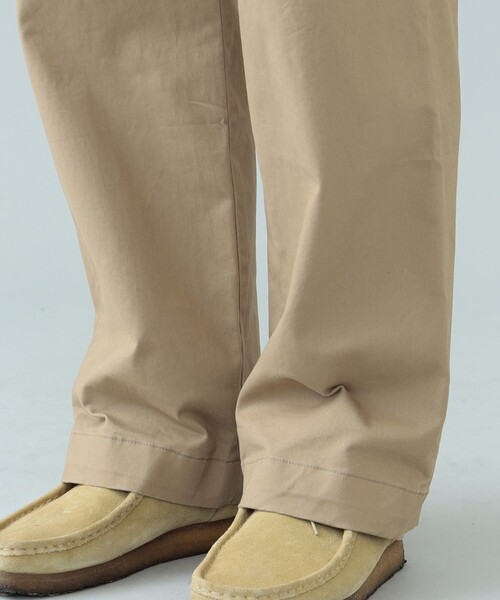 BEAMS（ビームス）の「BEAMS / ワイド チノパンツ（チノパンツ・メンズ・ライトグレー/ベージュ・S/XL/M/L）」の8枚目の写真