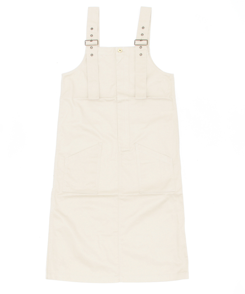 UNIVERSAL OVERALL（ユニバーサルオーバーオール）の「【72】【UNIVERSAL OVERALL】JUＭPER SKIRT（スカート・レディース・ブラック/ベージュ/モカ/アイボリー/チャコールグレー/ホワイト・FREE）」の2枚目の写真