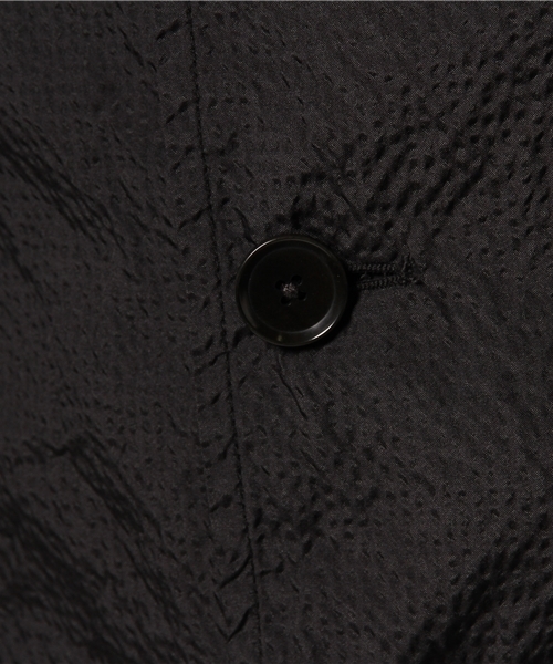 EDIFICE（エディフィス）の「◇メモリーサッカーステンコート（ステンカラーコート・メンズ・ブラック/ネイビー・44/46/48/50）」の10枚目の写真