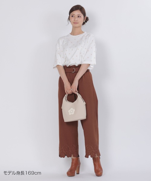 MARY QUANT（マリークワント）の「総柄デイジープリントビッグ T