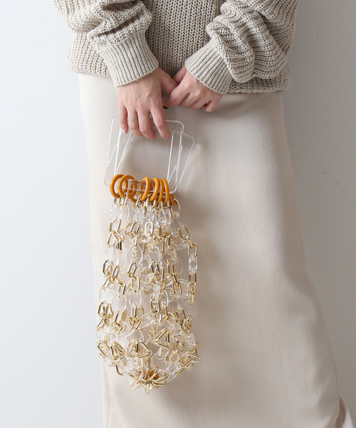 FRAMeWORK(フレームワーク)の「≪GINZA掲載≫【RESPIRO STUDIO/レスピロ ストゥディオ】 MARGOT BAG◆(ハンドバッグ・レディース・ホワイト系その他・FREE)」の14枚目の写真