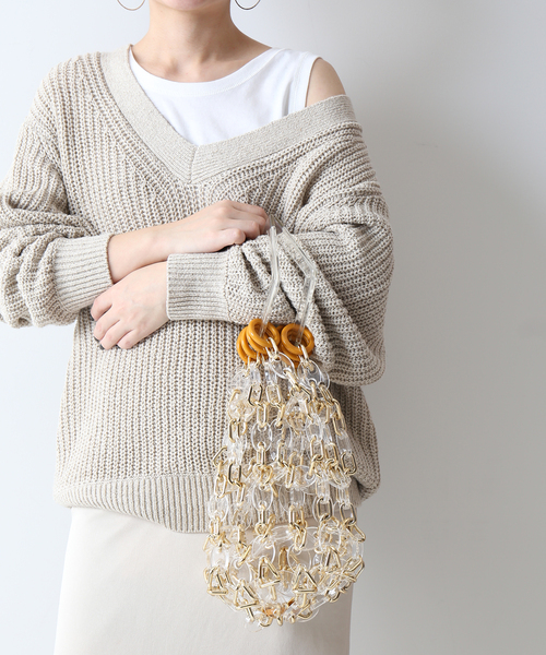 FRAMeWORK(フレームワーク)の「≪GINZA掲載≫【RESPIRO STUDIO/レスピロ ストゥディオ】 MARGOT BAG◆(ハンドバッグ・レディース・ホワイト系その他・FREE)」の16枚目の写真