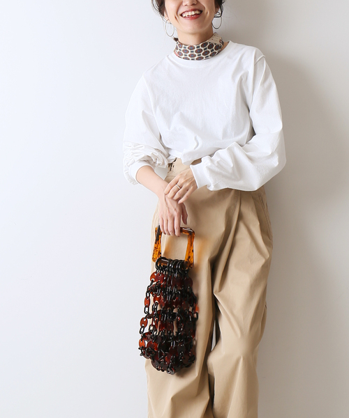 FRAMeWORK(フレームワーク)の「≪GINZA掲載≫【RESPIRO STUDIO/レスピロ ストゥディオ】 MARGOT BAG◆(ハンドバッグ・レディース・ホワイト系その他・FREE)」の8枚目の写真