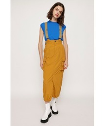 SLY | HW 2WAY WORK J/SK ハイウェスト ワーク ジャンパースカート(ジャンパースカート)