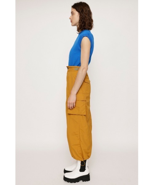 SLY（スライ）の「HW 2WAY WORK J/SK ハイウェスト ワーク ジャンパースカート（ジャンパースカート・レディース・ブラック/キャメル・1/2）」の11枚目の写真