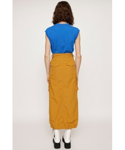 SLY（スライ）の「HW 2WAY WORK J/SK ハイウェスト ワーク ジャンパースカート（ジャンパースカート・レディース・ブラック/キャメル・1/2）」の16枚目の写真