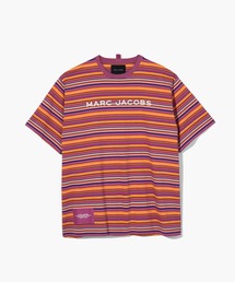 【新品】MARC JACOBS ビッグT シャツ⭐︎ロゴラインストーン 新品未使用】マークジェイコブス/ラインストーンロゴオーバー