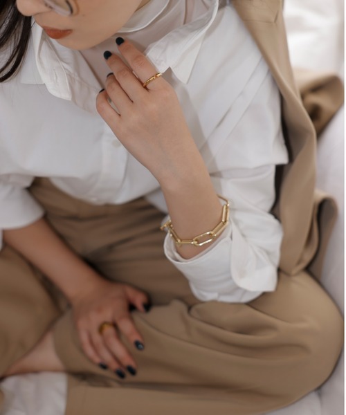 anuans（アニュアンス）の「ツイルストレートパンツ（その他パンツ・レディース・チャコールグレー/ベージュ/ブラウン・SMALL/MEDIUM）」の16枚目の写真