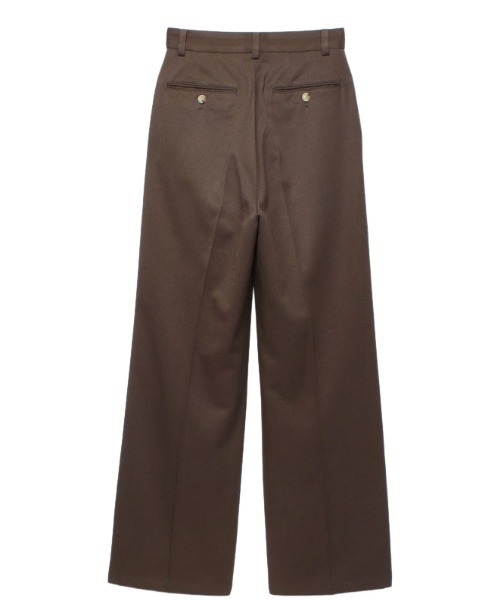 anuans（アニュアンス）の「ツイルストレートパンツ（その他パンツ・レディース・チャコールグレー/ベージュ/ブラウン・SMALL/MEDIUM）」の7枚目の写真