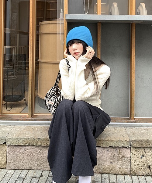 COOL MAX BEANIE5(ONESIZE PURPLE): ニットキャップ｜帽子通販