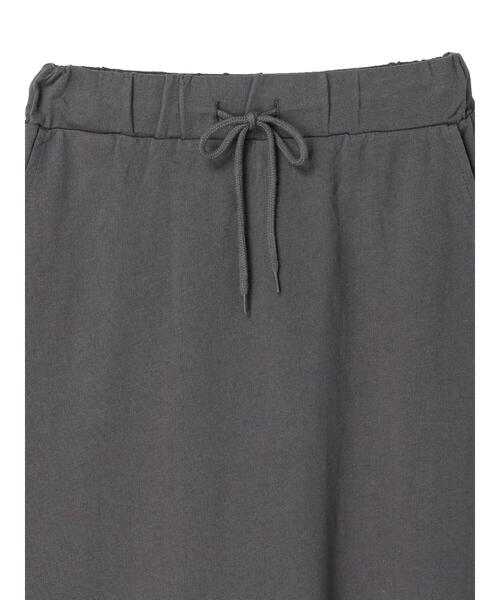 Green　Parks（グリーンパークス）の「ミニ裏毛マキシスカート（スカート・レディース・ネイビー/アイボリー/チャコールグレー・FREE）」の12枚目の写真