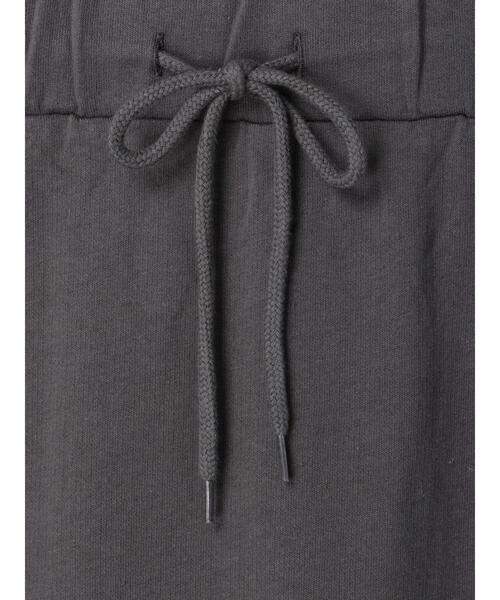 Green　Parks（グリーンパークス）の「ミニ裏毛マキシスカート（スカート・レディース・ネイビー/アイボリー/チャコールグレー・FREE）」の16枚目の写真