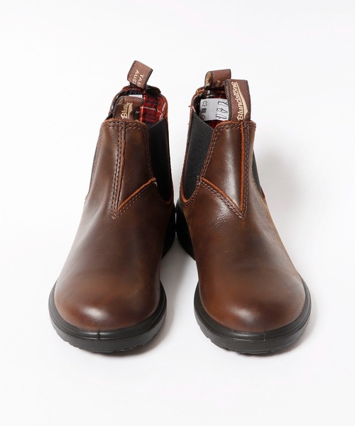 Blundstone（ブランドストーン）の「Blundstone/ブランドストーン KIDS ELASTIC BOOT サイドゴアブーツ（ブーツ・キッズ・ブラウン・11/12）」の2枚目の写真