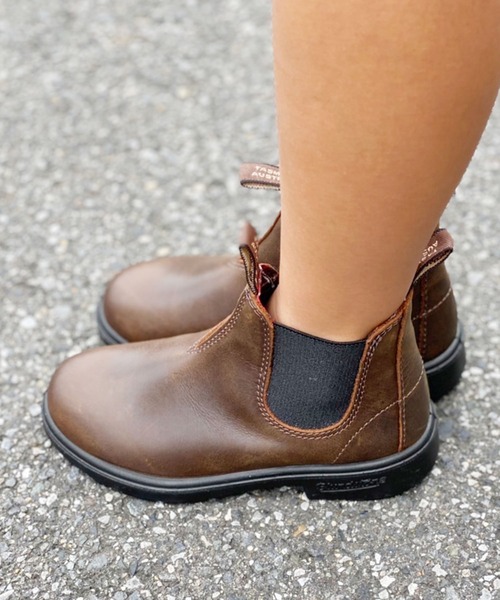 Blundstone（ブランドストーン）の「Blundstone/ブランドストーン KIDS ELASTIC BOOT サイドゴアブーツ（ブーツ・キッズ・ブラウン・11/12）」の13枚目の写真