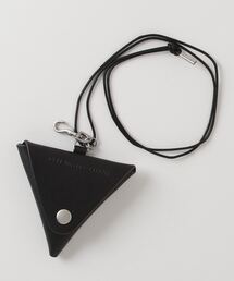 JOHN LAWRENCE SULLIVAN-men LEATHER TRIANGLE COIN CASE