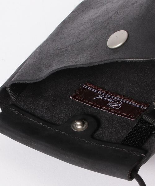 Creed（クリード）の「【creed/クリード】MOSTRO (モストロ)　ネックポーチ（ショルダーバッグ・メンズ・ブラック/ワイン/グリーン/キャメル/ブルー/グレー・FREE）」の9枚目の写真