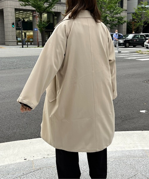 CPCM（シーピーシーエム）の「袖ドロストモッズコート（モッズコート・レディース・ベージュ/カーキ/アイボリー・FREE）」の6枚目の写真