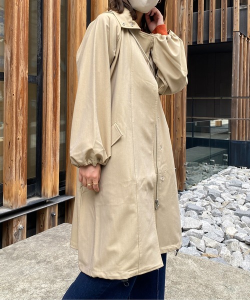 CPCM（シーピーシーエム）の「袖ドロストモッズコート（モッズコート・レディース・ベージュ/カーキ/アイボリー・FREE）」の20枚目の写真