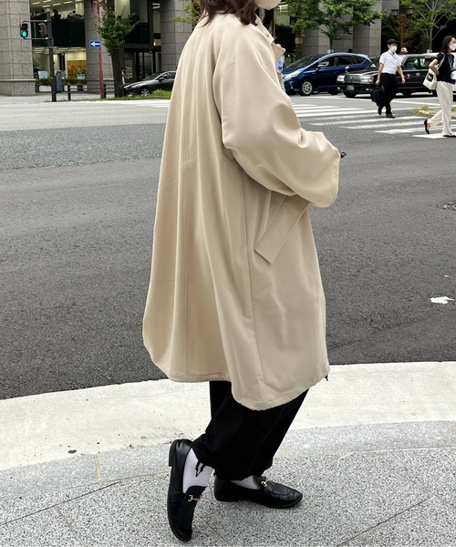 CPCM（シーピーシーエム）の「袖ドロストモッズコート（モッズコート・レディース・ベージュ/カーキ/アイボリー・FREE）」の12枚目の写真