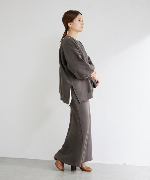 JOURNAL STANDARD(ジャーナルスタンダード)の「スウェットパフプルオーバー(Tシャツ/カットソー・レディース・ホワイト/チャコールグレー/ブラック系その他・FREE)」の7枚目の写真