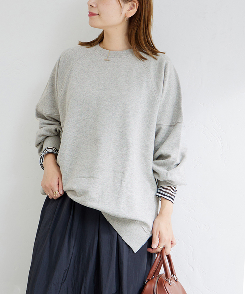 JOURNAL STANDARD(ジャーナルスタンダード)の「スウェットパフプルオーバー(Tシャツ/カットソー・レディース・ホワイト/チャコールグレー/ブラック系その他・FREE)」の12枚目の写真