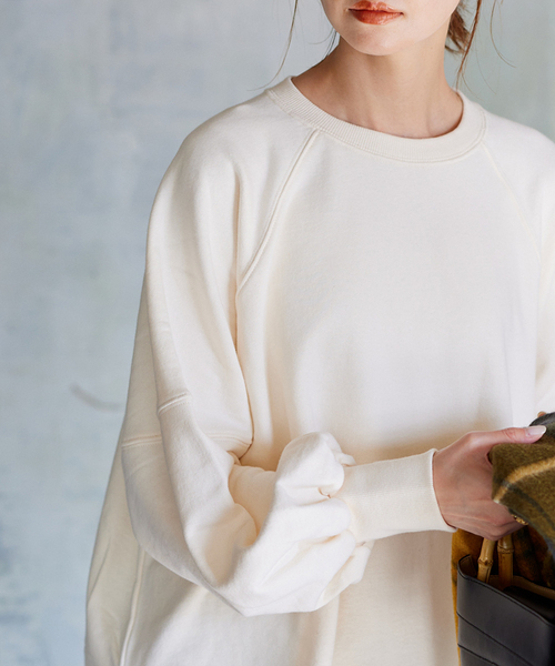 JOURNAL STANDARD(ジャーナルスタンダード)の「スウェットパフプルオーバー(Tシャツ/カットソー・レディース・ホワイト/チャコールグレー/ブラック系その他・FREE)」の14枚目の写真