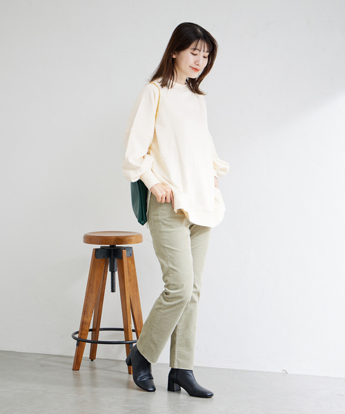 JOURNAL STANDARD(ジャーナルスタンダード)の「スウェットパフプルオーバー(Tシャツ/カットソー・レディース・ホワイト/チャコールグレー/ブラック系その他・FREE)」の19枚目の写真