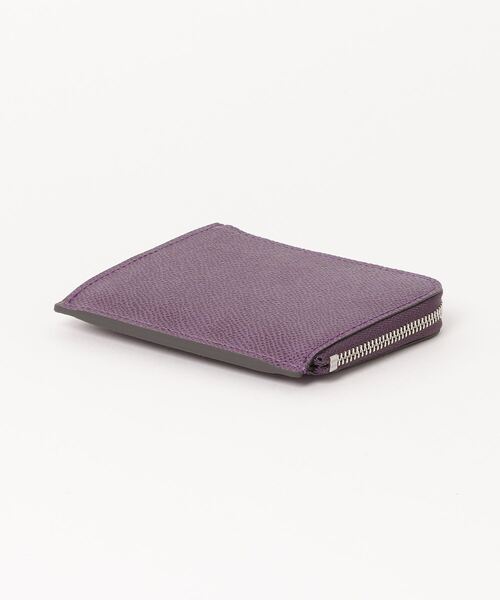 Kiichi(キイチ)の「Kiichi KOBE LEATHER フラグメントケース(財布・レディース・パープル・FREE)」の5枚目の写真