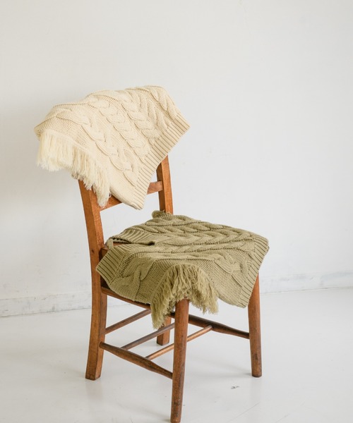 idem(イデム)の「fringe knit vest/フリンジニットベスト(ベスト・レディース・アイボリー/モカ・FREE)」の22枚目の写真