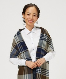TOKYO SHIRTS | カシミヤタッチ アーバンチェック柄ストール(ストール/ショール)