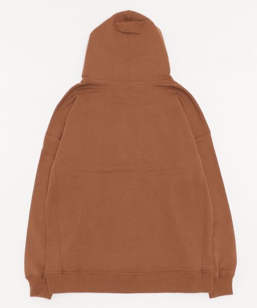 SPELLBOUND（スペルバウンド）の「[SPELLBOUND / スペルバウンド] ヘヴィ吊り裏毛 BIGスウェットパーカー（パーカー・メンズ・ブラック/ナチュラル/ブラウン・2/3）」の10枚目の写真