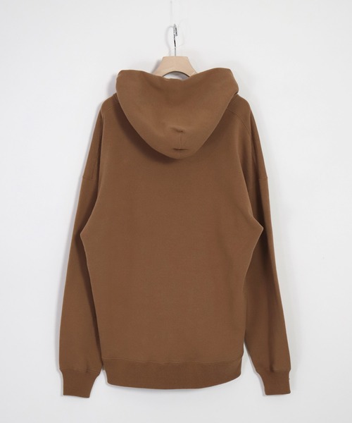 SPELLBOUND（スペルバウンド）の「[SPELLBOUND / スペルバウンド] ヘヴィ吊り裏毛 BIGスウェットパーカー（パーカー・メンズ・ブラック/ナチュラル/ブラウン・2/3）」の14枚目の写真