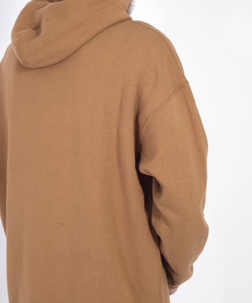 SPELLBOUND（スペルバウンド）の「[SPELLBOUND / スペルバウンド] ヘヴィ吊り裏毛 BIGスウェットパーカー（パーカー・メンズ・ブラック/ナチュラル/ブラウン・2/3）」の19枚目の写真