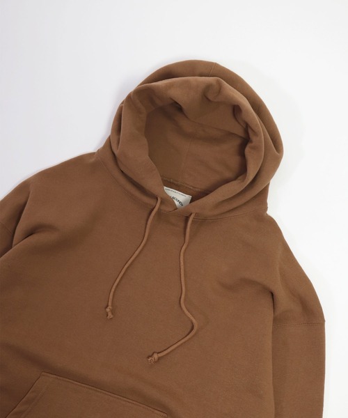 SPELLBOUND（スペルバウンド）の「[SPELLBOUND / スペルバウンド] ヘヴィ吊り裏毛 BIGスウェットパーカー（パーカー・メンズ・ブラック/ナチュラル/ブラウン・2/3）」の5枚目の写真