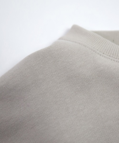 SPELLBOUND（スペルバウンド）の「[SPELLBOUND / スペルバウンド] ヘヴィ吊り裏毛 BIGスウェットパーカー（パーカー・メンズ・ブラック/ナチュラル/ブラウン・2/3）」の9枚目の写真