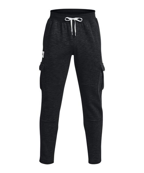 UNDER ARMOUR（アンダーアーマー）の「UAエッセンシャルヘリテージ フリース カーゴパンツ（トレーニング/メンズ）（その他パンツ・メンズ・ブラック/アイボリー・S/M/L/XL/XXL/3XL）」の11枚目の写真
