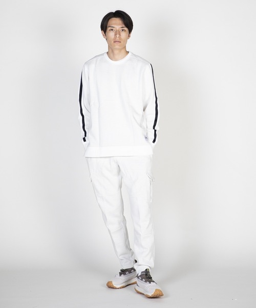 UNDER ARMOUR（アンダーアーマー）の「UAエッセンシャルヘリテージ フリース カーゴパンツ（トレーニング/メンズ）（その他パンツ・メンズ・ブラック/アイボリー・S/M/L/XL/XXL/3XL）」の4枚目の写真