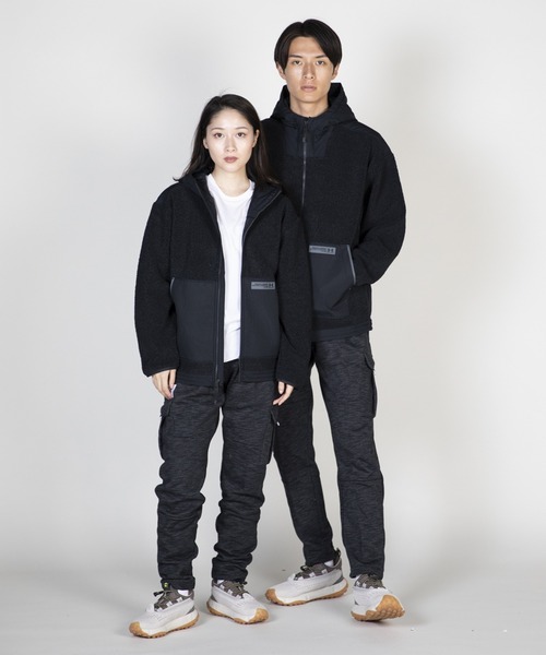 UNDER ARMOUR（アンダーアーマー）の「UAエッセンシャルヘリテージ フリース カーゴパンツ（トレーニング/メンズ）（その他パンツ・メンズ・ブラック/アイボリー・S/M/L/XL/XXL/3XL）」の6枚目の写真