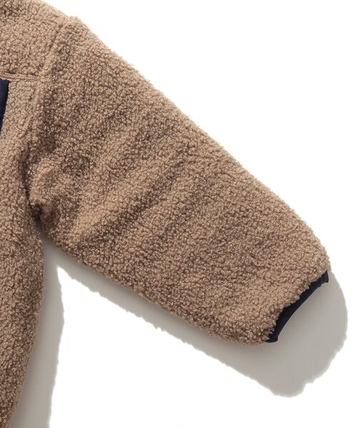 SHOO・LA・RUE(シューラルー)の「【100-150cm/撥水】キルト×ボアリバーシブルブルゾン(ブルゾン・キッズ・ピンク系/ブラウン系その他/チャコールグレー/アイボリー・14/13/15 /11/12/10)」の13枚目の写真