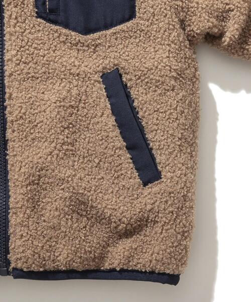 SHOO・LA・RUE(シューラルー)の「【100-150cm/撥水】キルト×ボアリバーシブルブルゾン(ブルゾン・キッズ・ピンク系/ブラウン系その他/チャコールグレー/アイボリー・14/13/15 /11/12/10)」の18枚目の写真